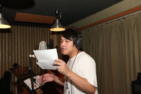 录音很卖力