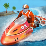 模拟水上特技摩托游戏