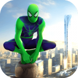 绿色绳索蜘蛛侠免费版游戏